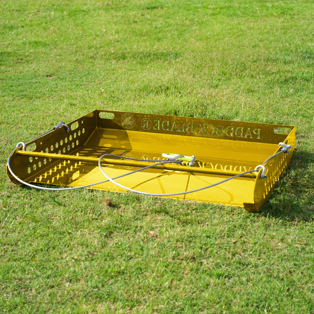 Paddock Blade Manure Collector | (Yellow NEW)