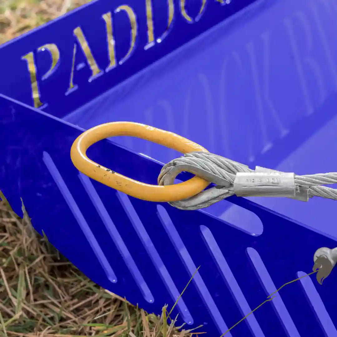 Paddock Blade Manure Collector | (NEW Blue)