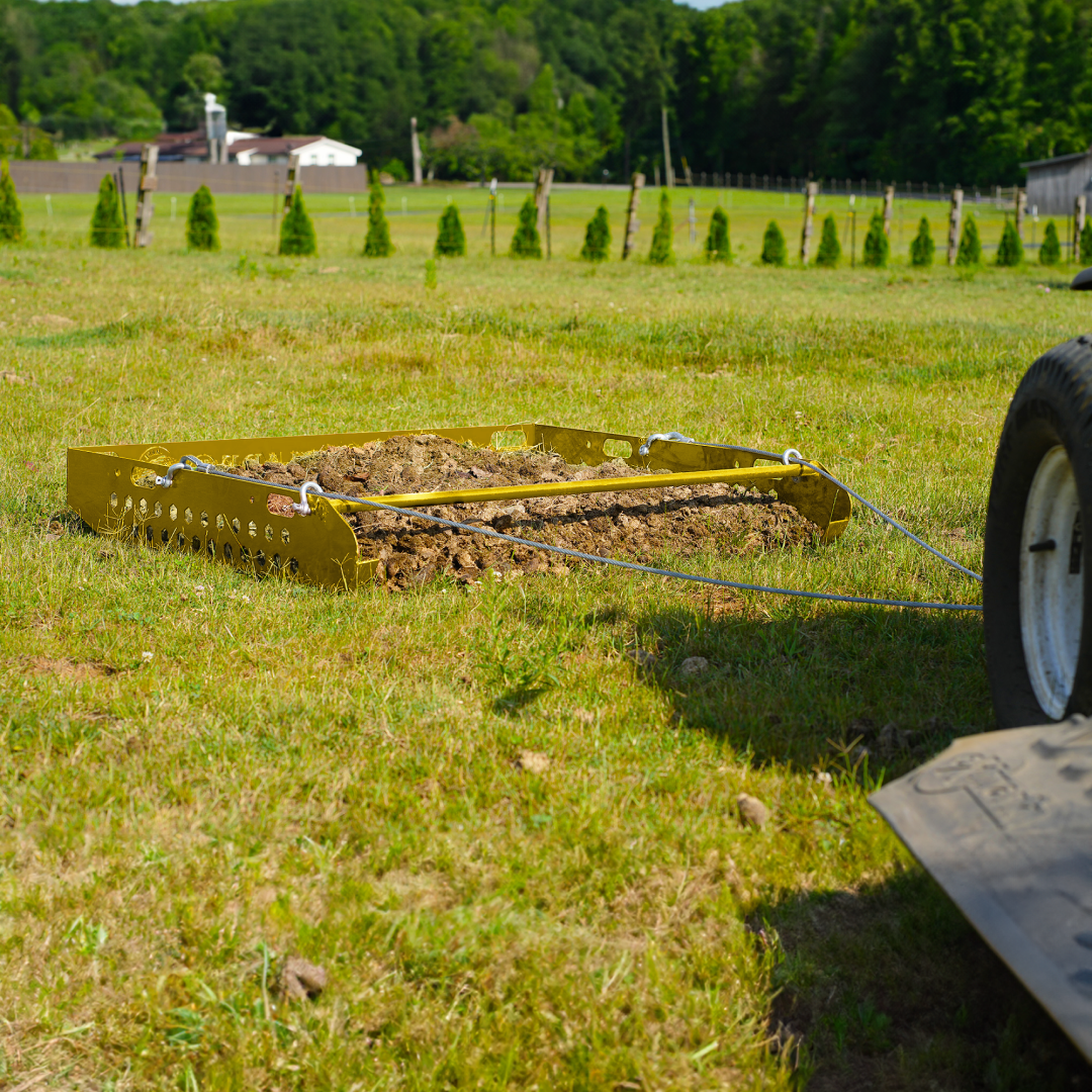 Paddock Blade Manure Collector | (Yellow NEW)